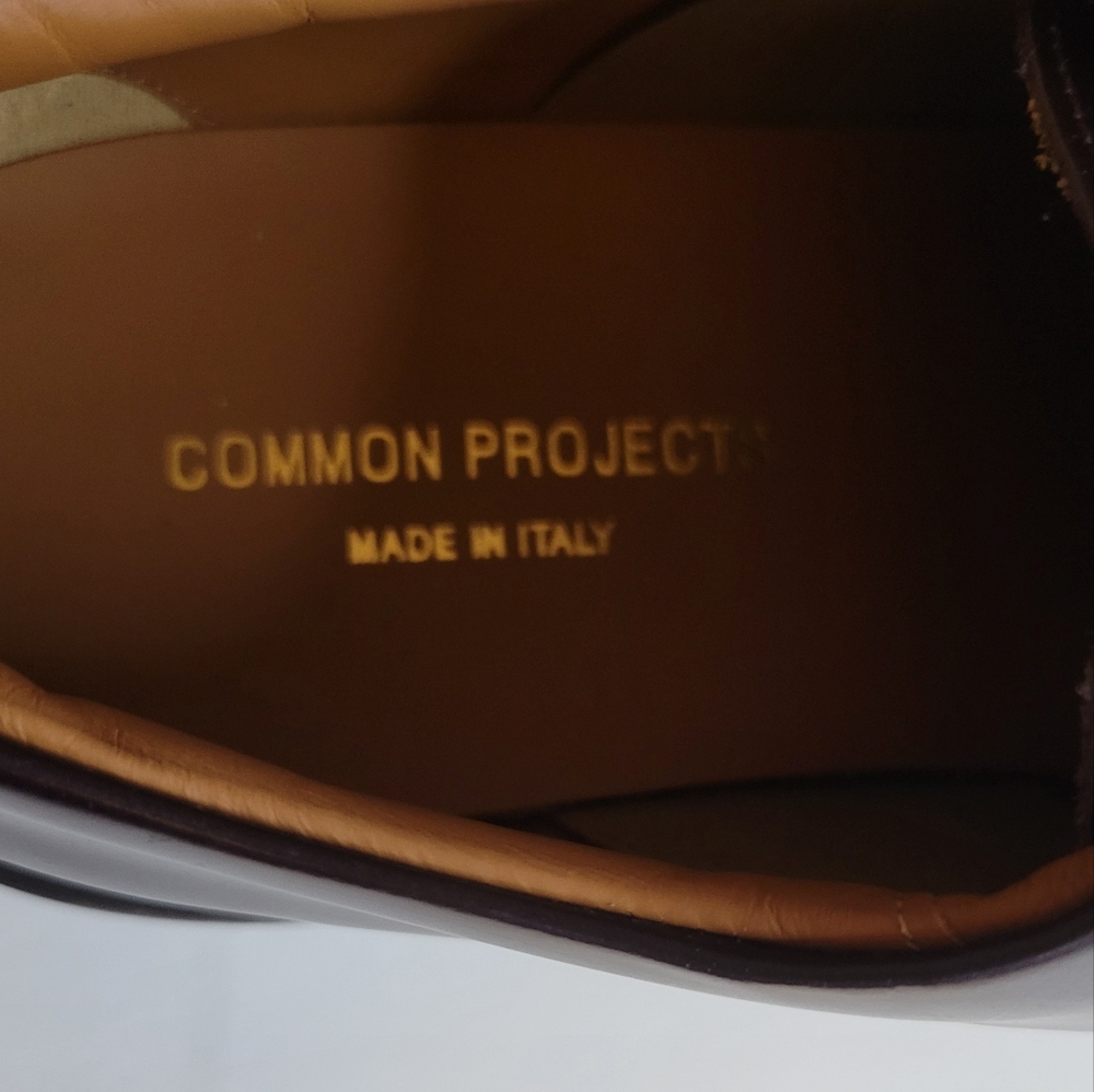 Common Projects Officer's Leather Derby Men's Size 42 EU 9 US - Picture 13 of 13
